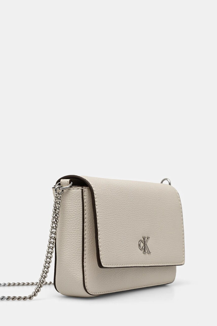 Сумочка Calvin Klein Jeans колір бежевий LV04K1027G