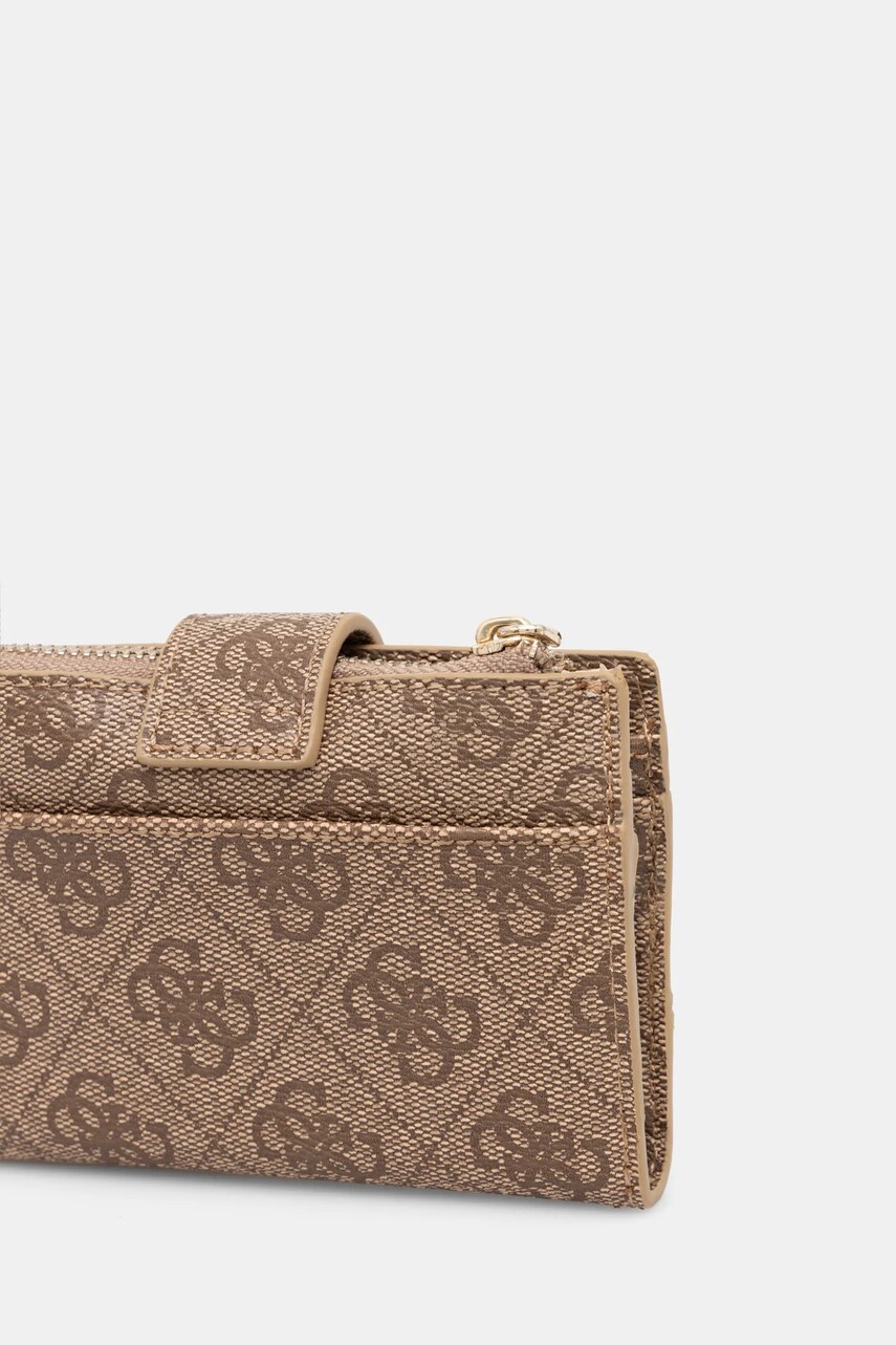 Гаманець Guess ZAMIRA жіночий колір бежевий RW1782 P5201