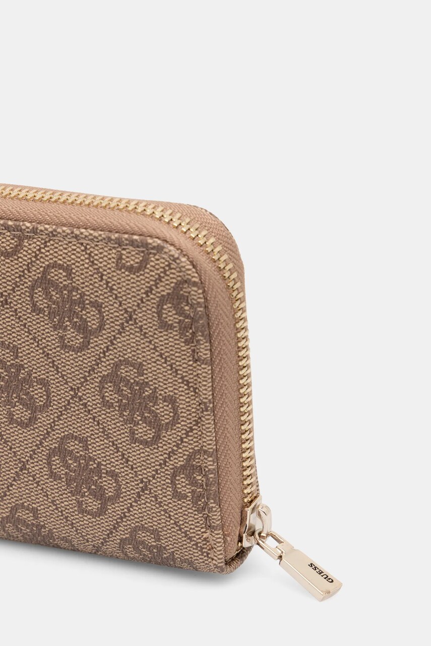 Гаманець Guess BRENTON жіночий колір коричневий SWLG96 48140