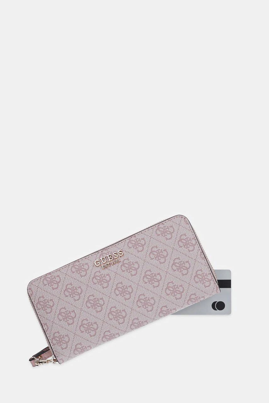 Гаманець Guess ZAMIRA жіночий колір фіолетовий SWSG96 29146