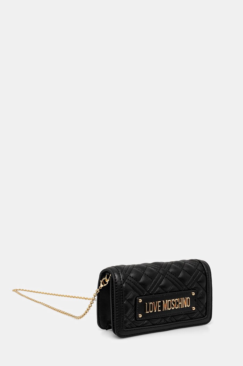 Клатч Love Moschino колір чорний JC5681PP0MLA0000