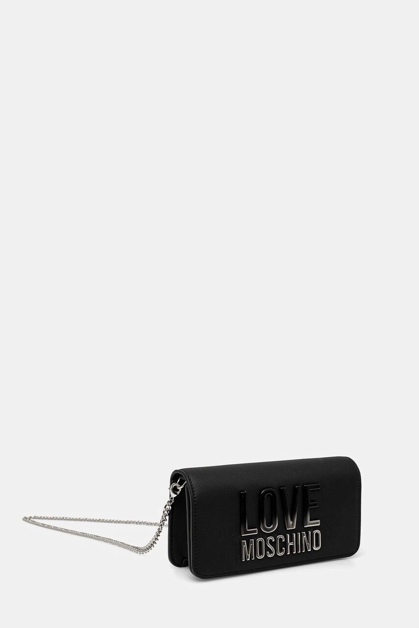 Клатч Love Moschino колір чорний JC5728PP0MKD000B