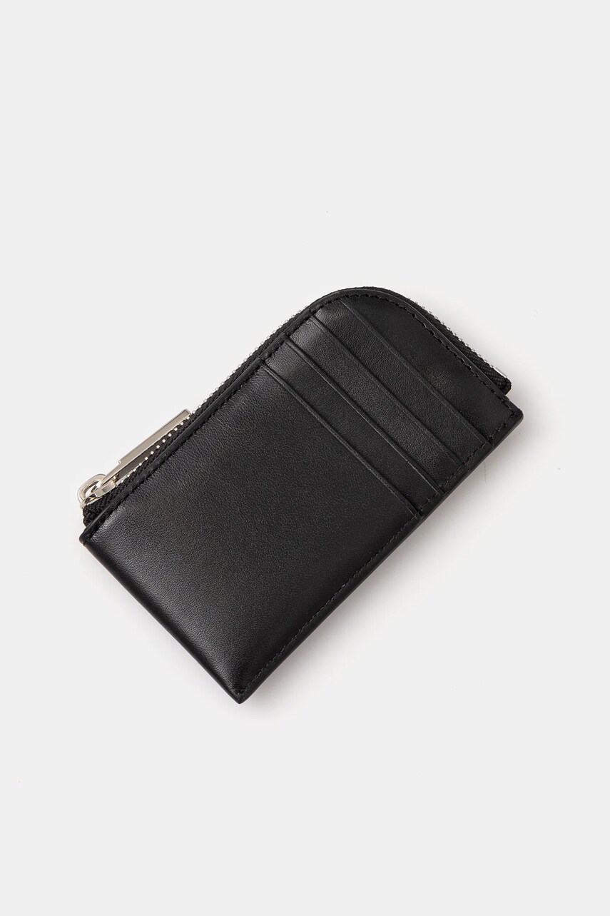 Шкіряний гаманець Calvin Klein чоловічий колір чорний K50K512677