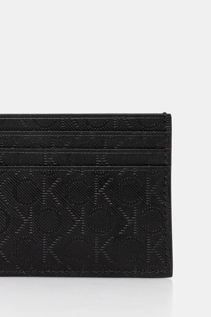 Шкіряний чохол на банківські карти Calvin Klein колір чорний K50K512701
