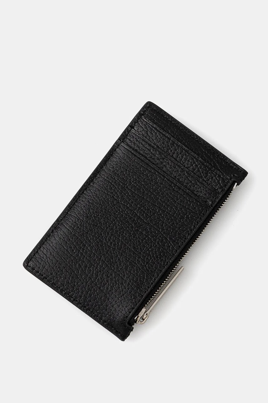 Шкіряний гаманець Calvin Klein чоловічий колір чорний K50K512848
