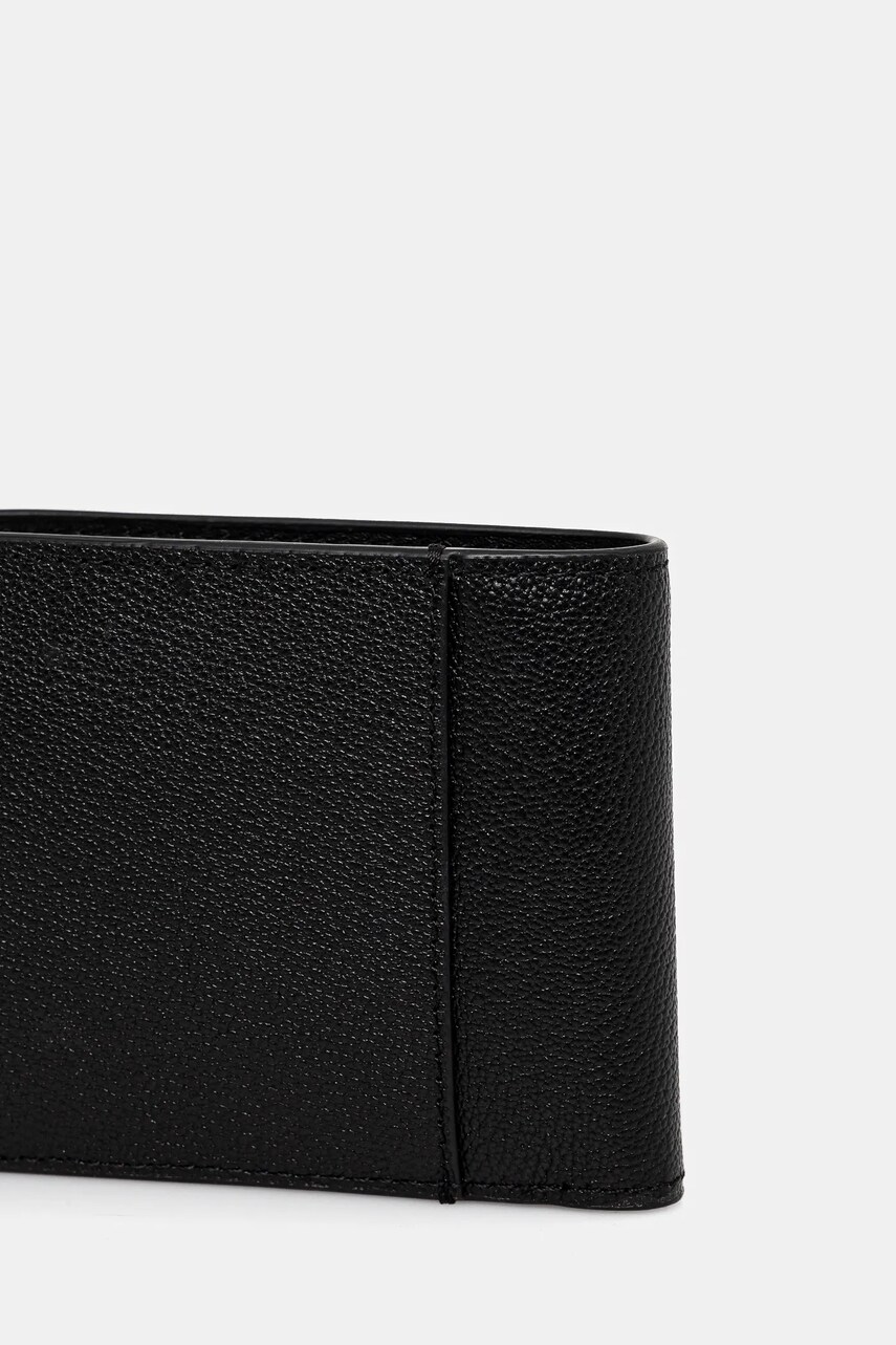 Шкіряний гаманець Calvin Klein Jeans чоловічий колір чорний LV04G1022G