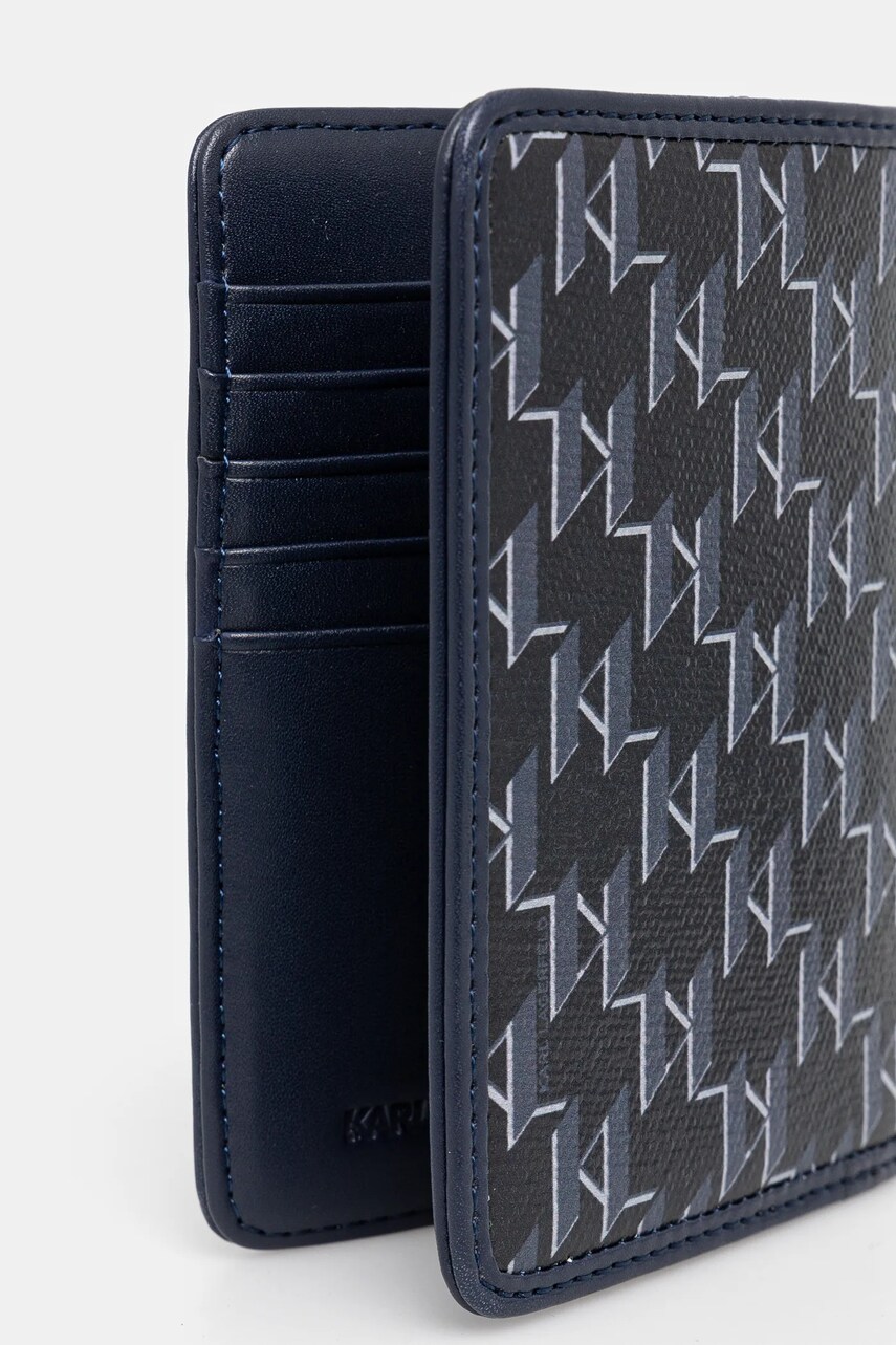 Гаманець Karl Lagerfeld колір синій A1W32071