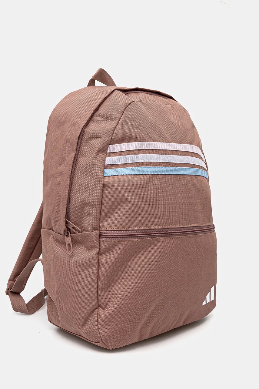 Рюкзак adidas CLSC 3S BP жіночий колір рожевий великий з принтом IS7064