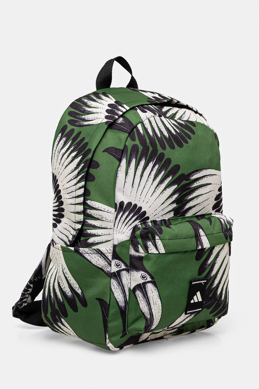 Рюкзак adidas x Farm Rio жіночий колір зелений великий візерунок JJ1684