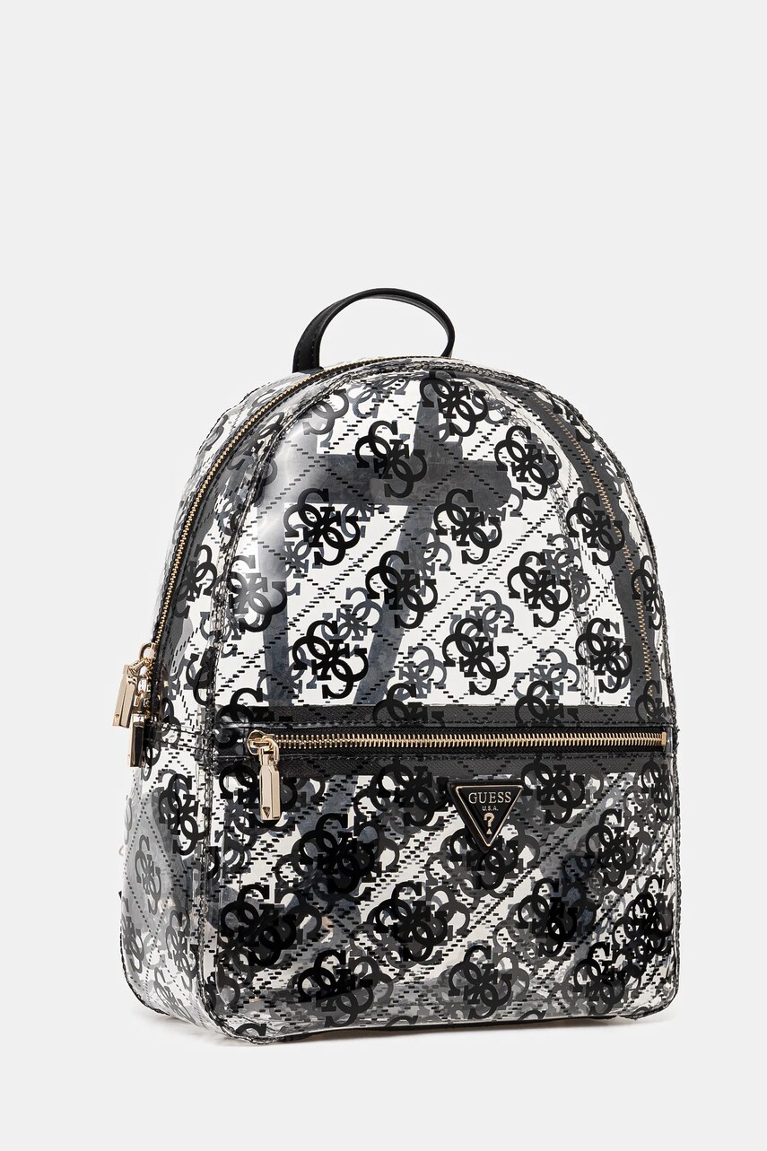 Рюкзак Guess TUANA жіночий колір прозорий малий візерунок HWVL95 25320