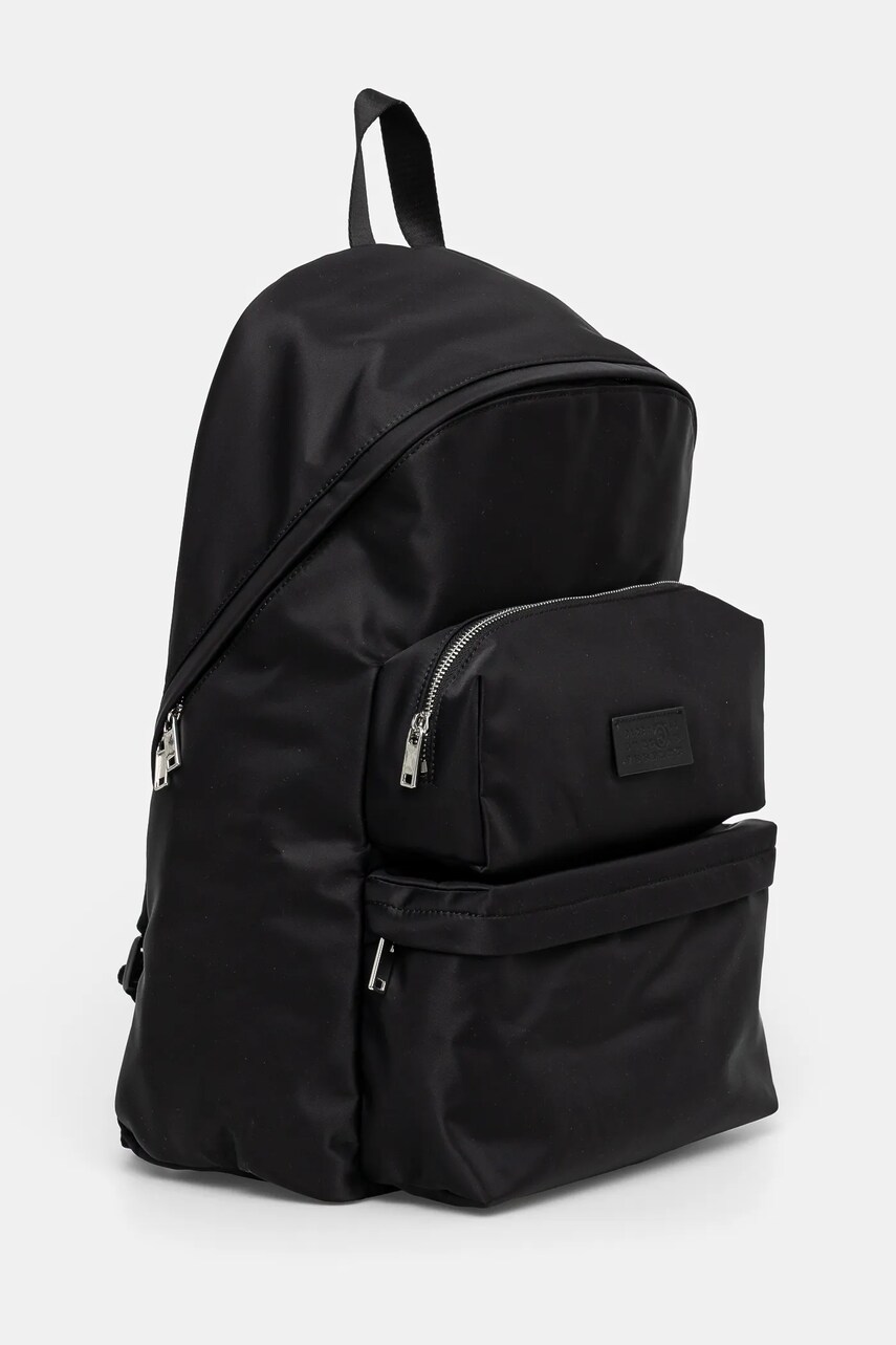 Рюкзак MM6 Maison Margiela жіночий колір чорний великий однотонний SB5WA0006.P6416