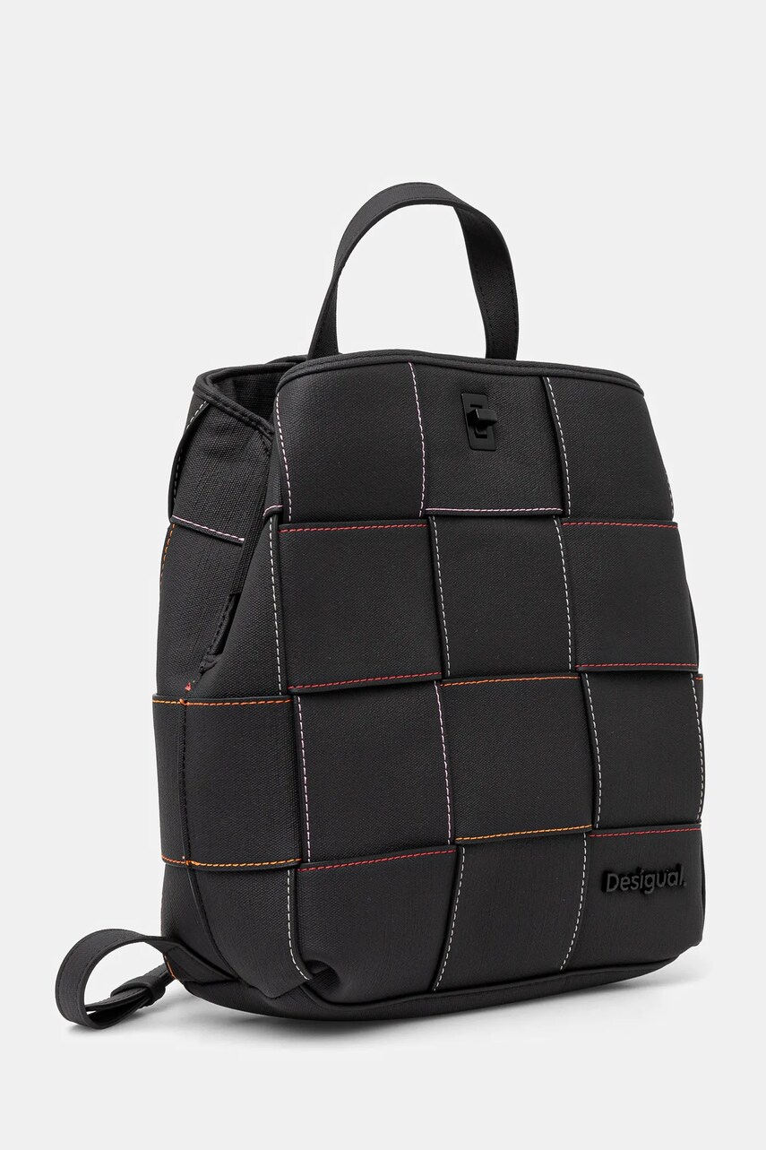 Рюкзак Desigual YOKO NEGRO SUMY MINI жіночий колір чорний малий однотонний 25SAKP35