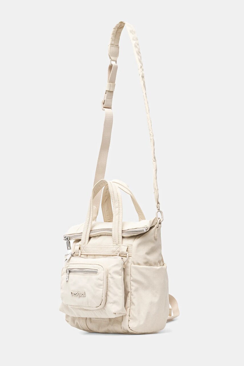 Рюкзак Desigual BASIC MODULAR VO жіночий колір бежевий малий однотонний 25SAXY11