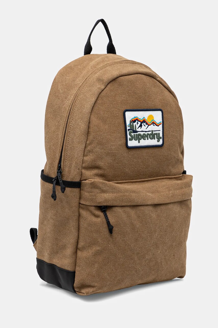 Рюкзак Superdry жіночий колір коричневий великий однотонний W9110415A-8MA