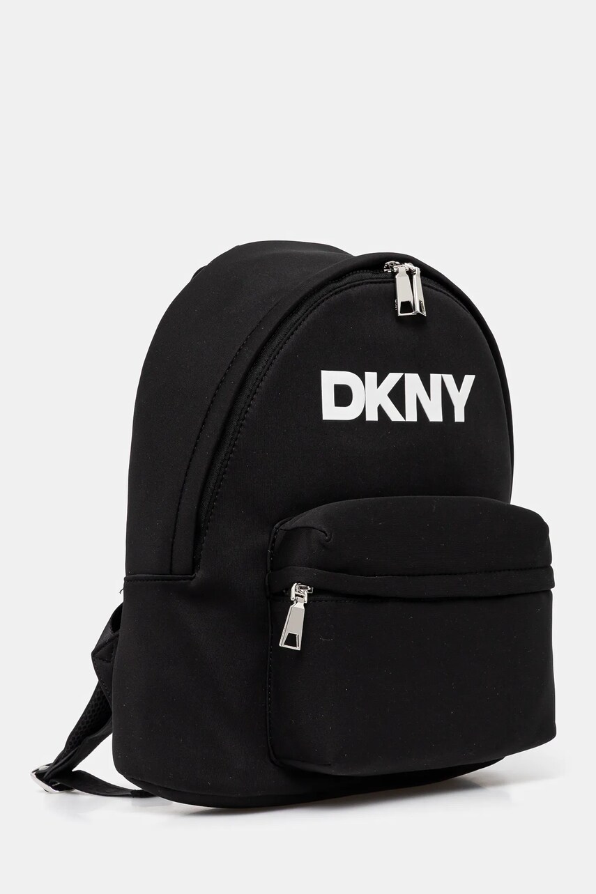 Рюкзак Dkny жіночий колір чорний малий однотонний R51KDJ12