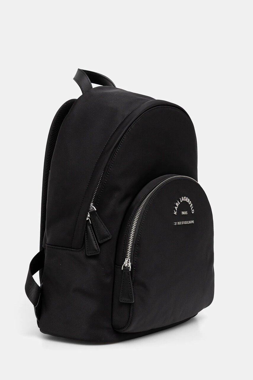 Рюкзак Karl Lagerfeld жіночий колір чорний великий однотонний A2W30084