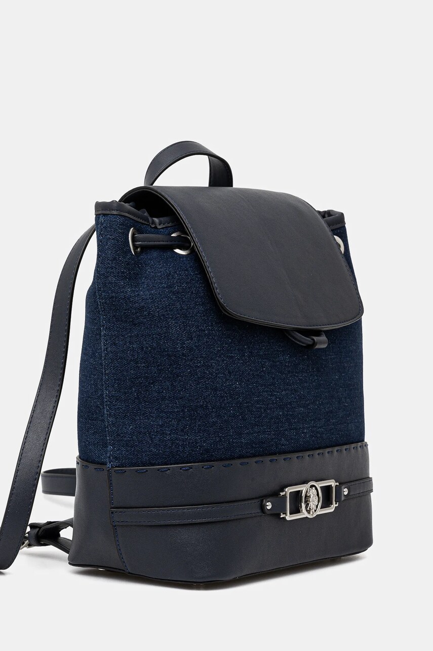 Купити Рюкзак U.S. Polo Assn. Marple жіночий колір синій малий однотонний BEUQM8640WC2 – головне зображення