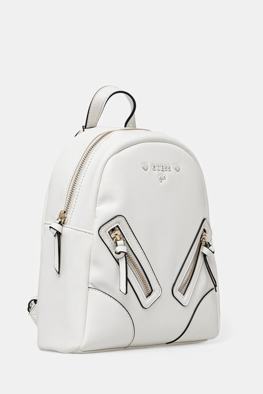 Дитячий рюкзак Guess колір бежевий малий однотонний J5RZ06 WGVT0