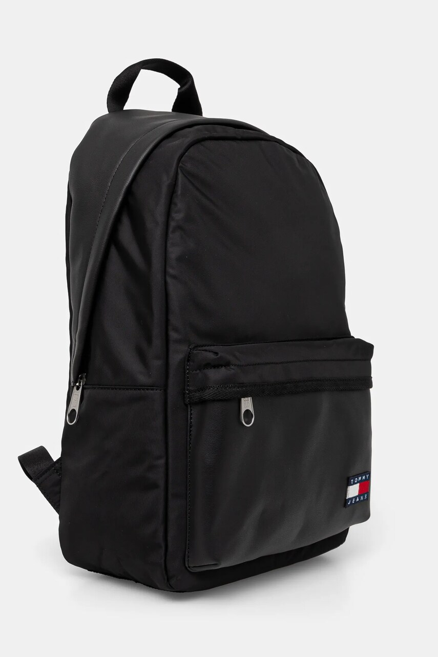 Рюкзак Tommy Jeans чоловічий колір чорний великий однотонний AM0AM13317