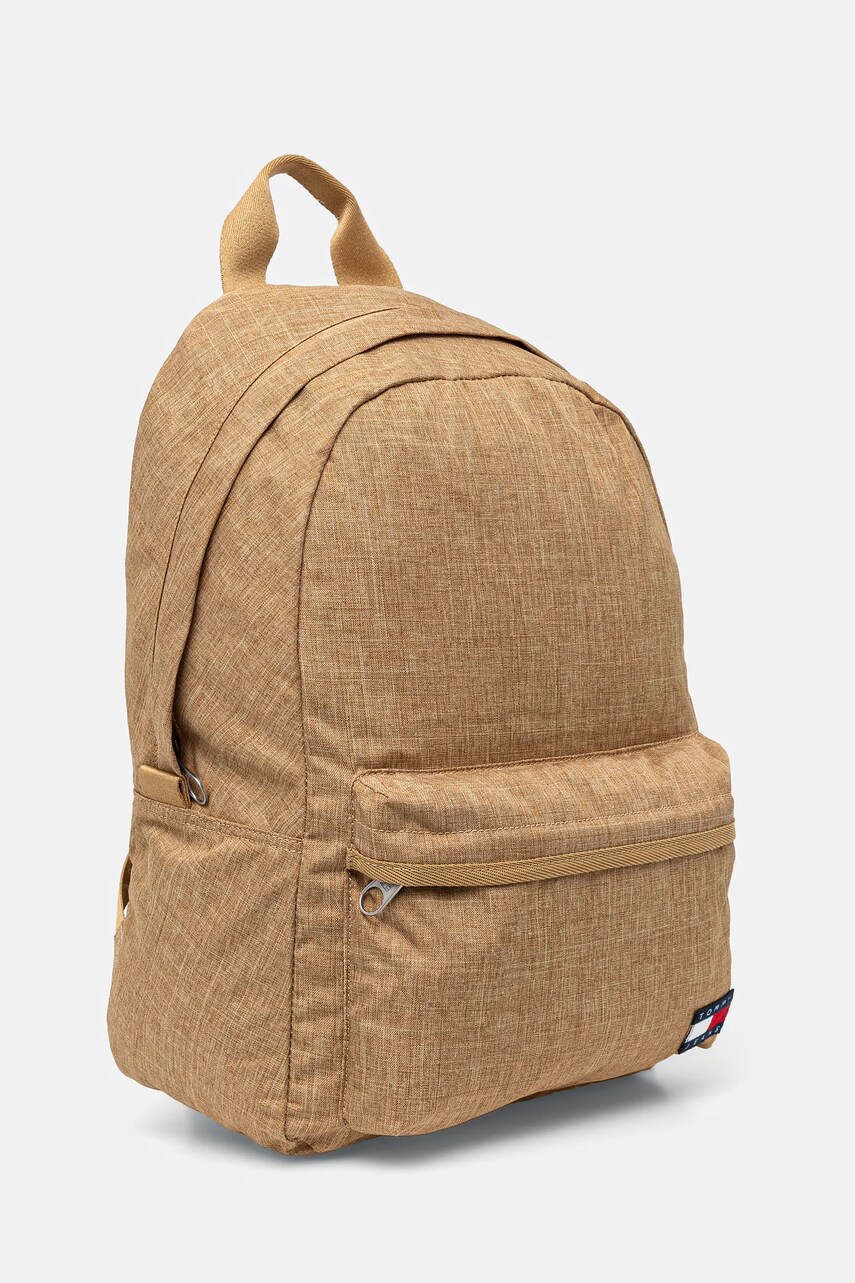 Рюкзак Tommy Jeans чоловічий колір бежевий великий однотонний AM0AM12912