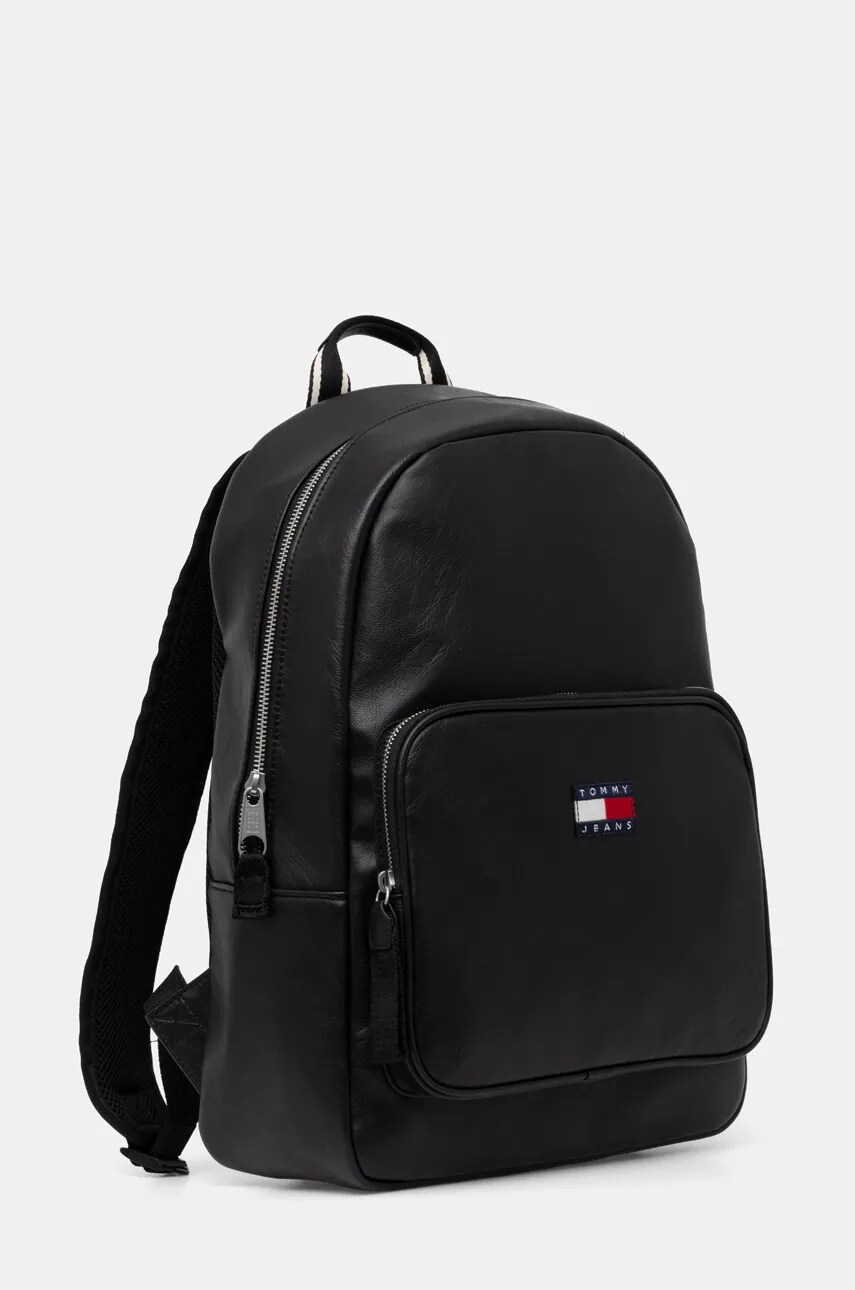 Рюкзак Tommy Jeans чоловічий колір чорний великий однотонний AM0AM12909