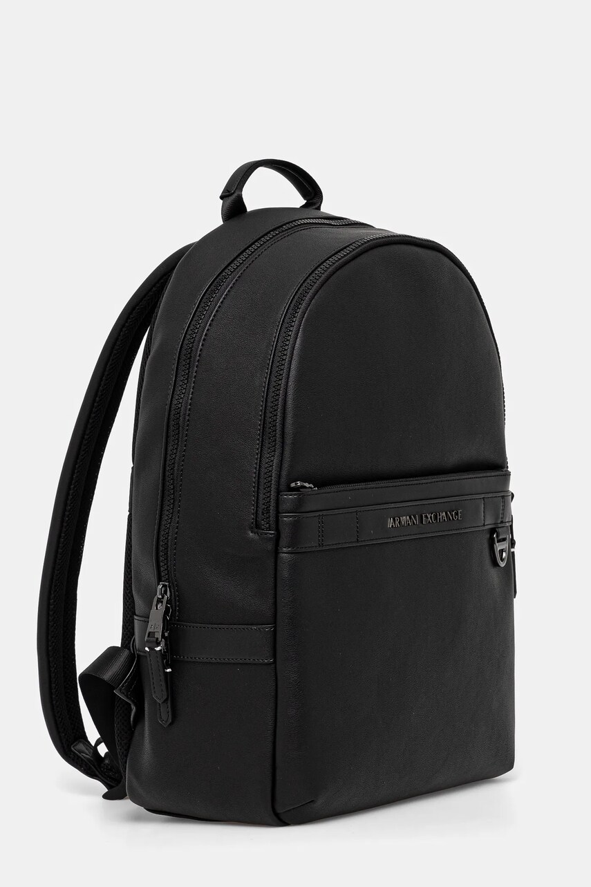 Рюкзак Armani Exchange чоловічий колір чорний великий однотонний XM000142 AF11925
