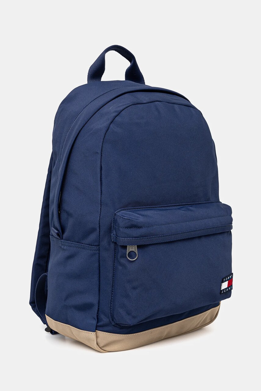 Рюкзак Tommy Jeans чоловічий колір синій великий візерунок AM0AM13356