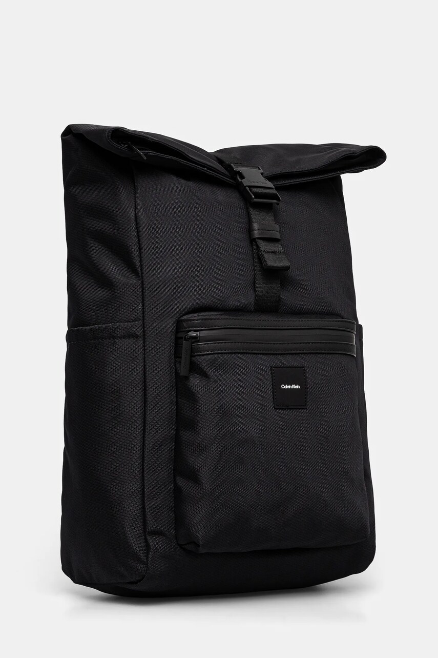 Рюкзак Calvin Klein чоловічий колір чорний великий однотонний K50K512711