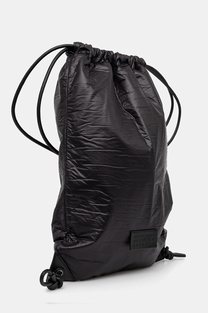 Рюкзак MM6 Maison Margiela колір чорний однотонний SB6WA0004.P6993