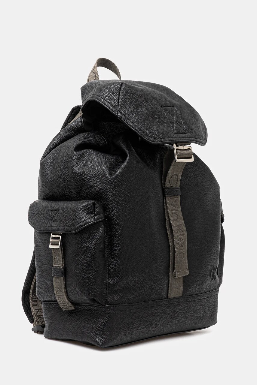 Рюкзак Calvin Klein Jeans чоловічий колір чорний великий однотонний LV04G3077G