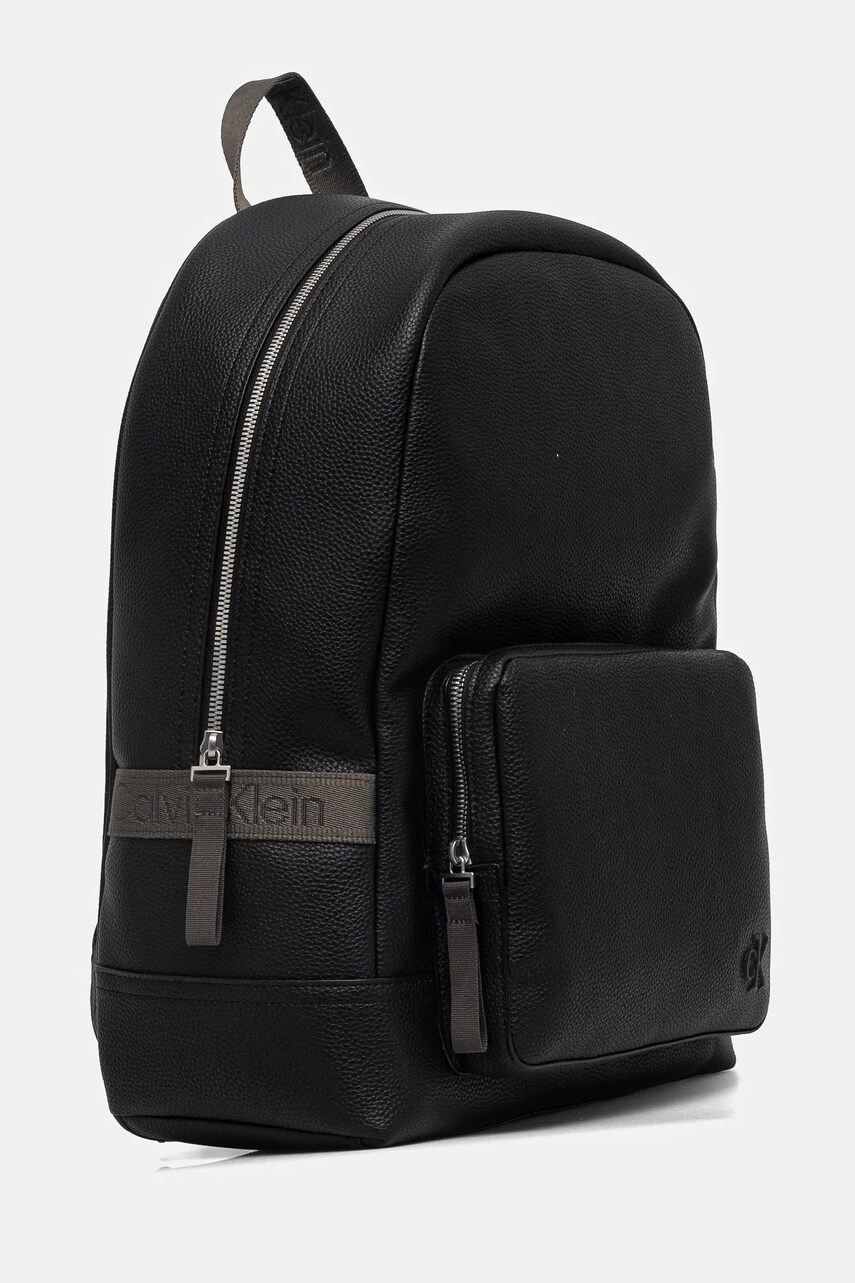 Рюкзак Calvin Klein Jeans чоловічий колір чорний великий однотонний LV04G3158G