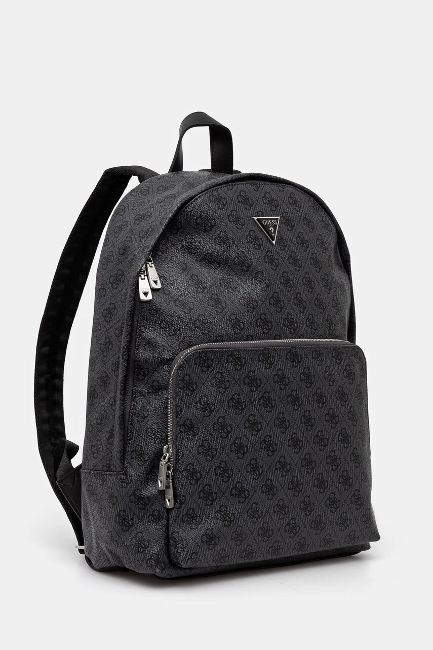 Купити Рюкзак Guess MILANO чоловічий колір чорний великий візерунок HMMILO P5219 – головне зображення