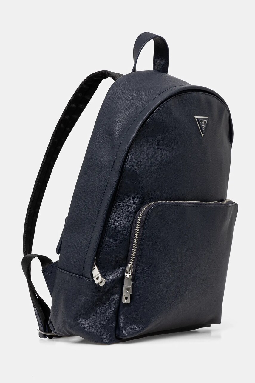 Рюкзак Guess MILANO чоловічий колір чорний великий однотонний HMMISA P5219