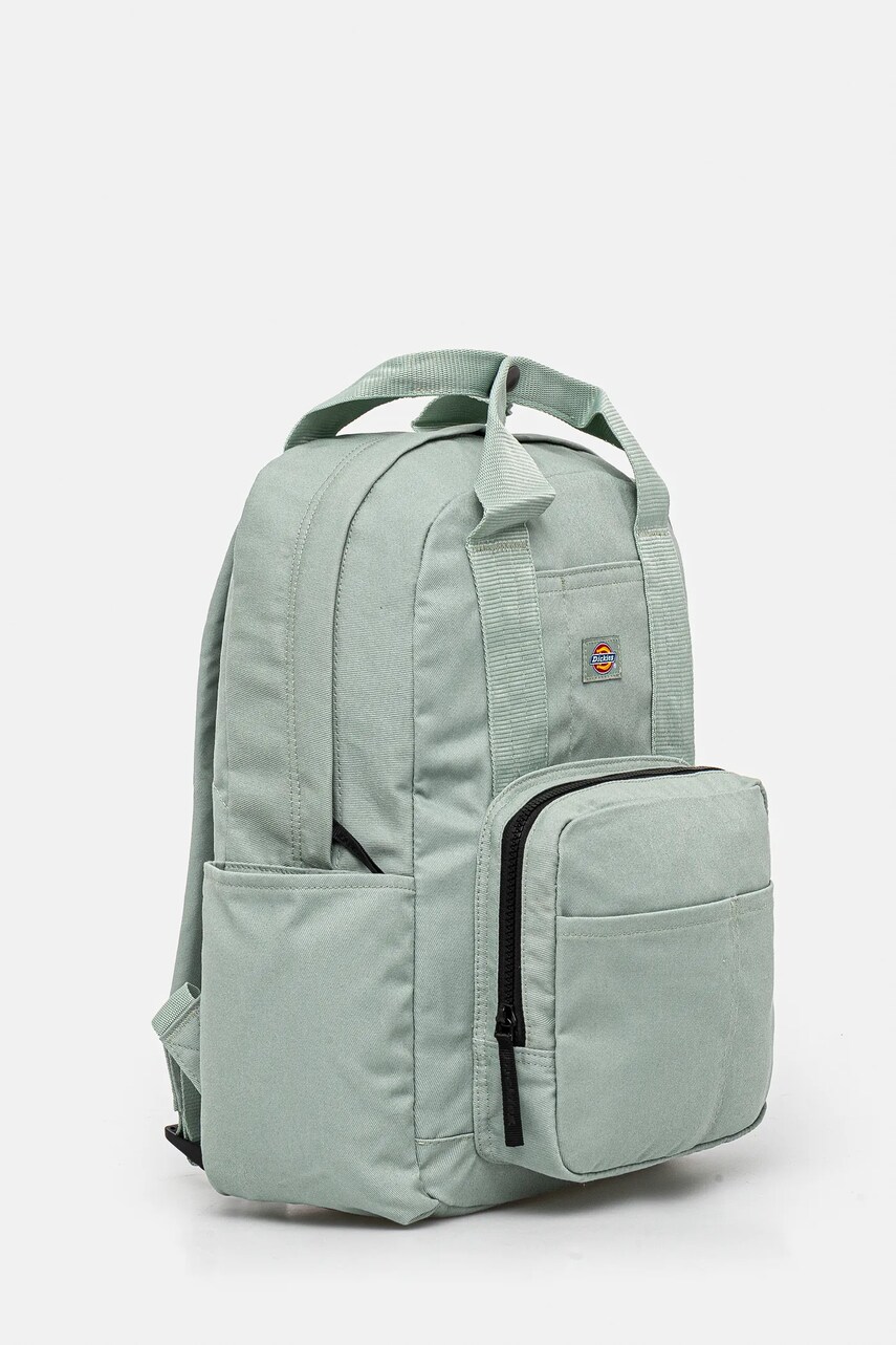 Рюкзак Dickies чоловічий колір зелений великий однотонний DK0A4X7FK361
