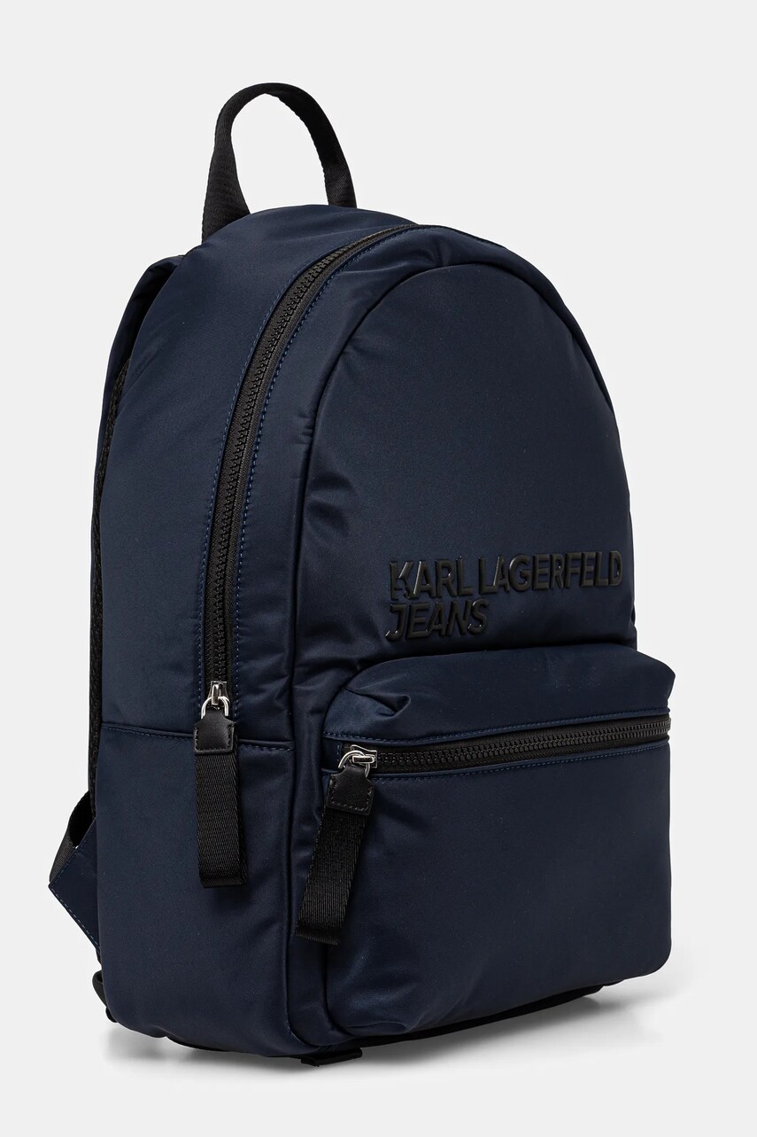 Рюкзак Karl Lagerfeld Jeans колір синій великий з принтом A1W30236