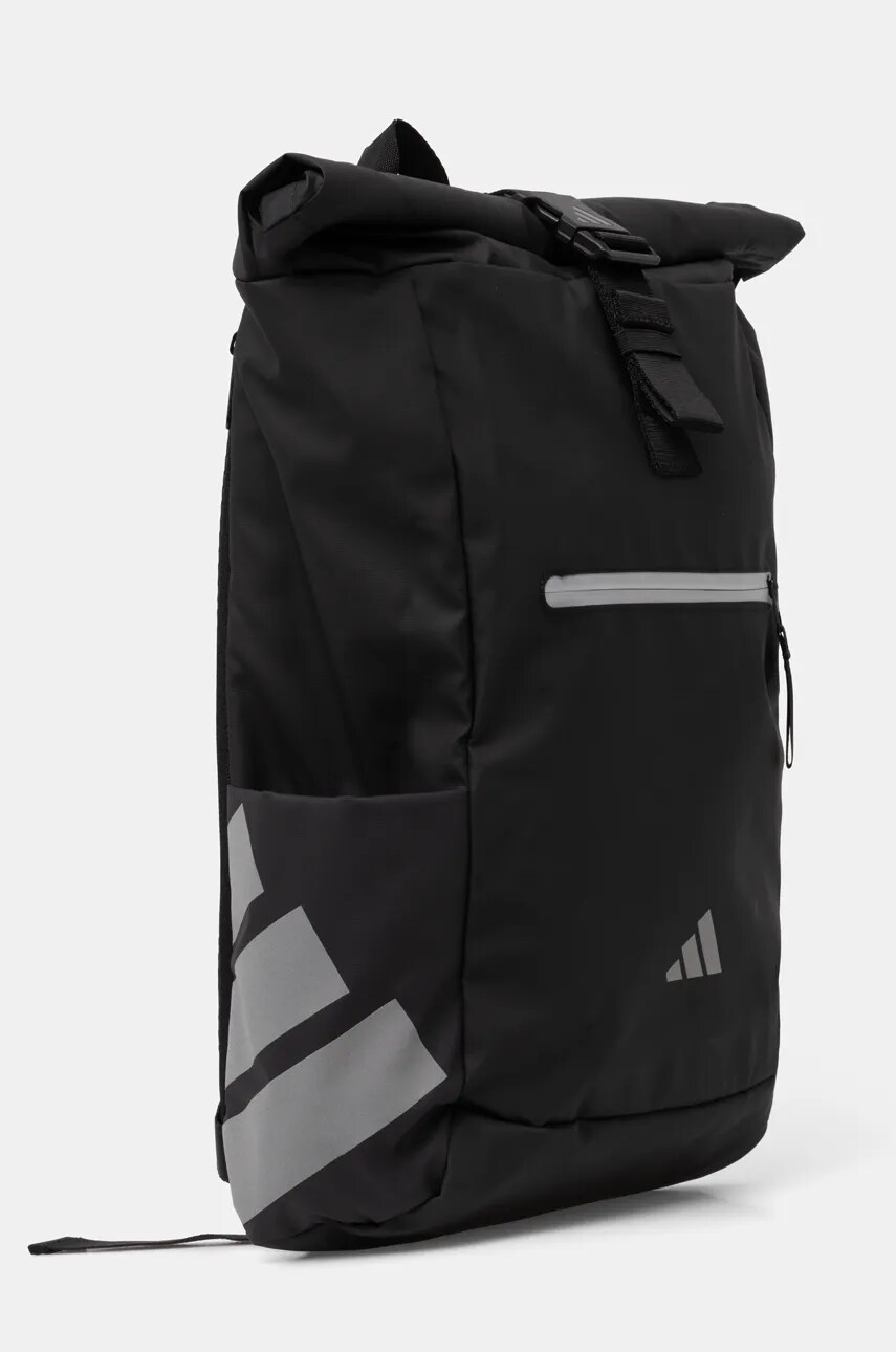 Рюкзак adidas CLSC BTU ROLL колір чорний великий однотонний JD9565