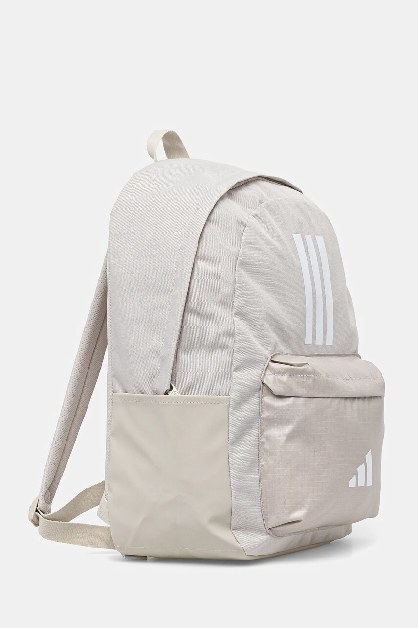 Рюкзак adidas CLSC BARS 3S колір бежевий великий з принтом IS7047