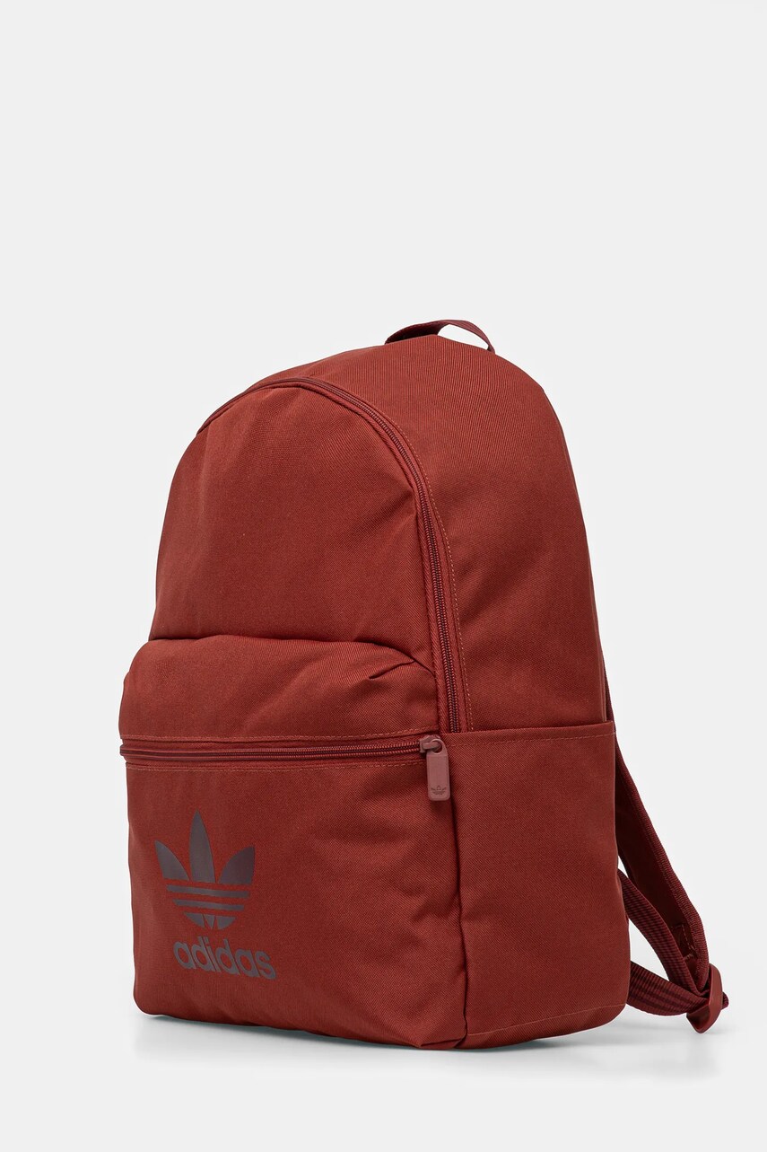 Рюкзак adidas Originals Adicolor колір червоний великий з принтом JI9438