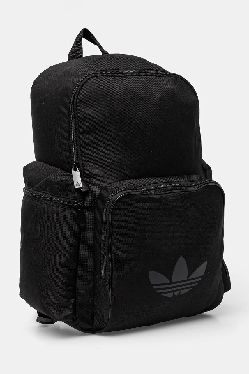 Рюкзак adidas Originals Adicolor колір чорний великий з принтом JD5522