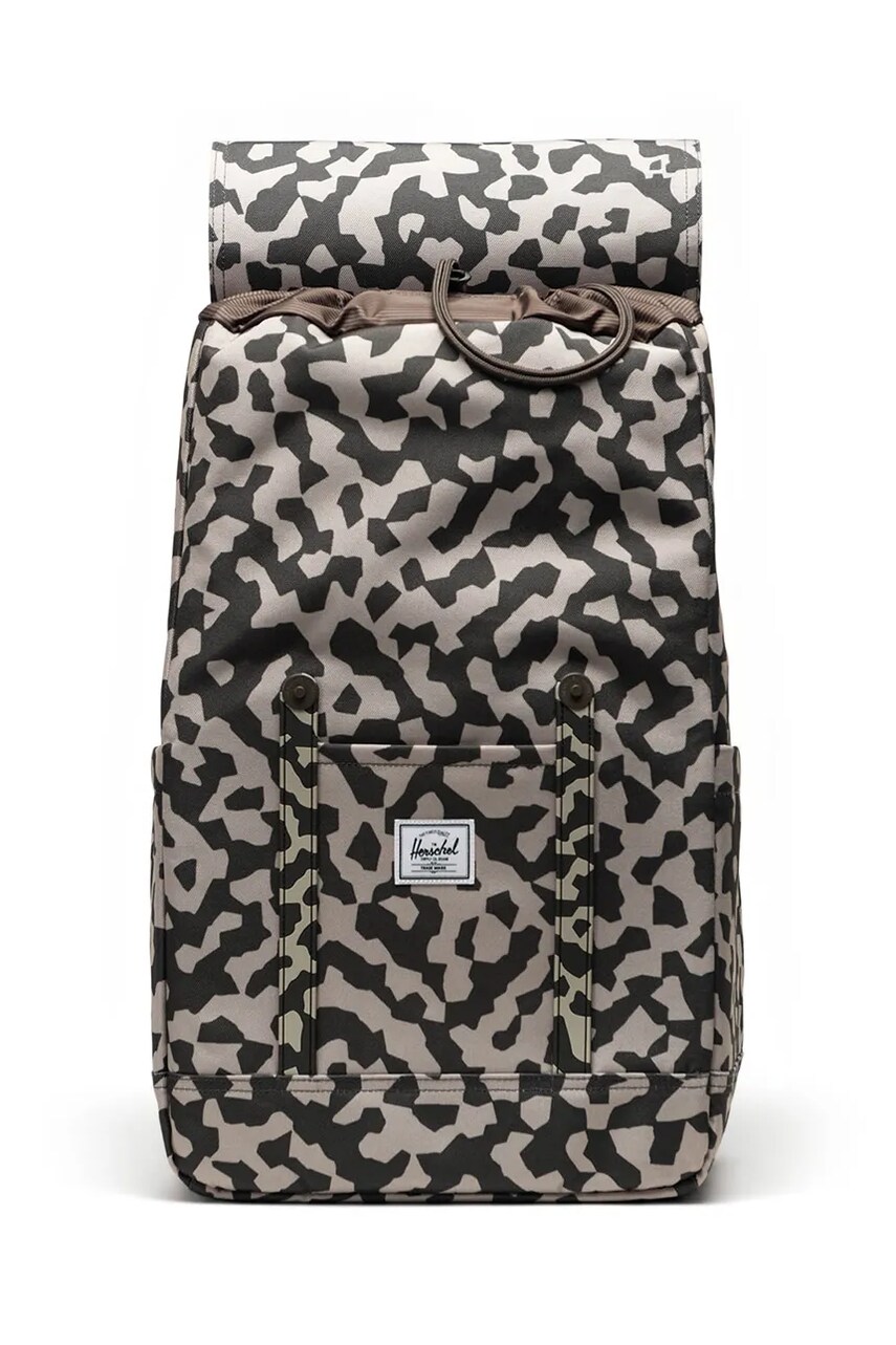 Рюкзак Herschel колір чорний великий візерунок 11397-06622-OS