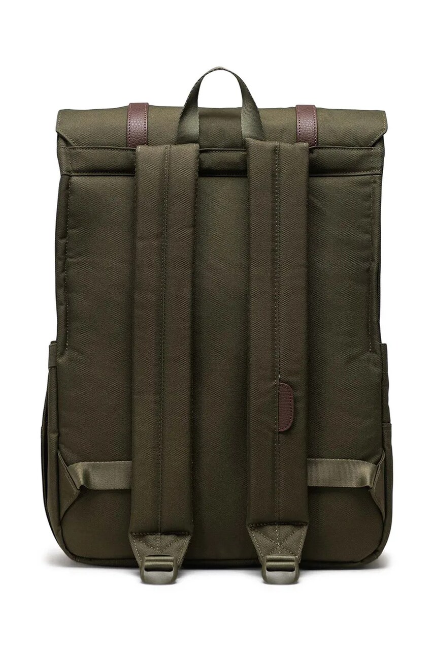 Рюкзак Herschel колір зелений великий однотонний 11404-04281-OS