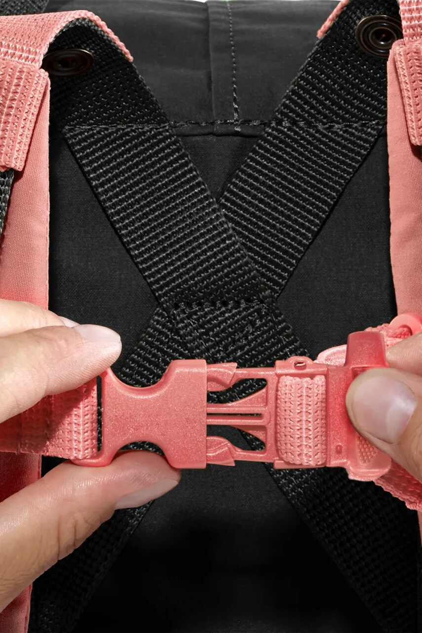 Нагрудний ремінь Fjallraven Kanken Chest Strap колір бірюзовий малий однотонний F23507