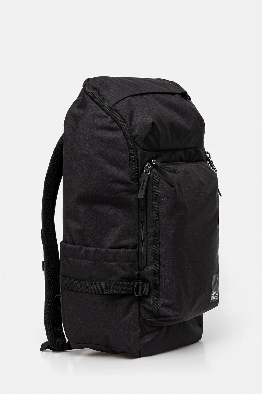 Рюкзак Jack Wolfskin Lyall колір чорний великий однотонний A64016