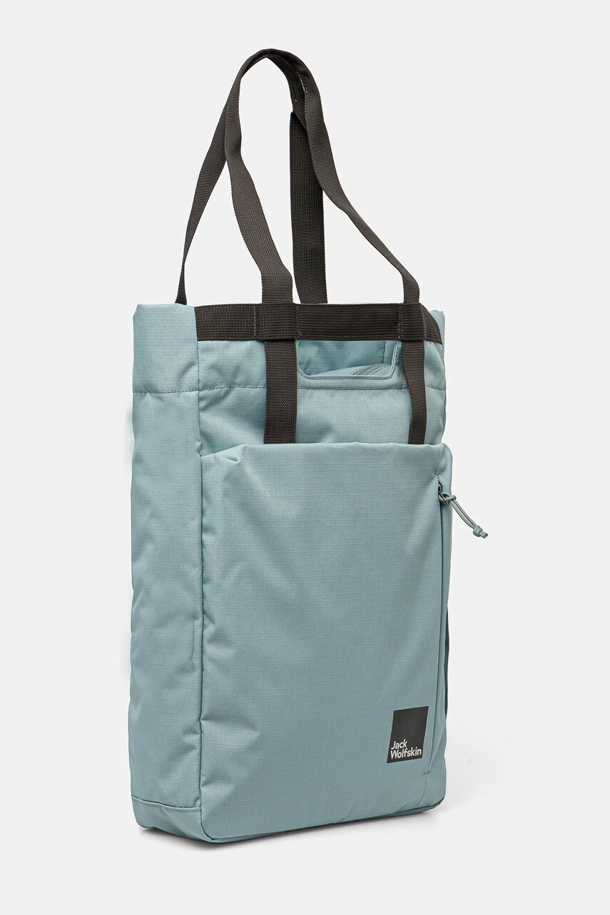 Рюкзак Jack Wolfskin Eve колір бірюзовий великий однотонний A64014