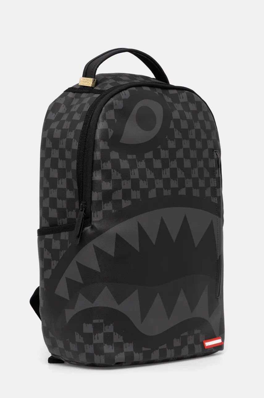Рюкзак Sprayground колір чорний великий візерунок 910B6777NSZ