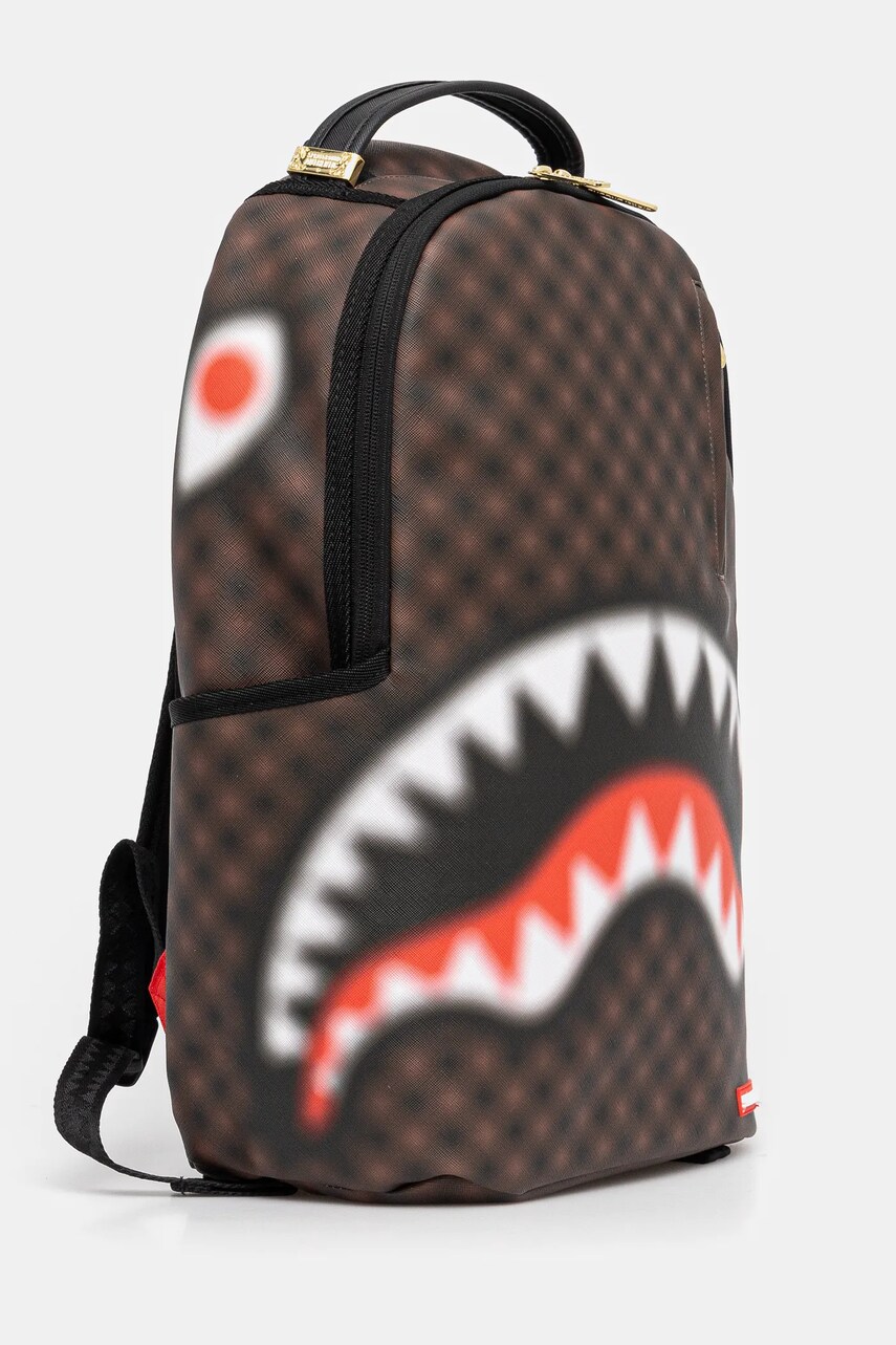 Рюкзак Sprayground колір коричневий великий візерунок 910B6707NSZ