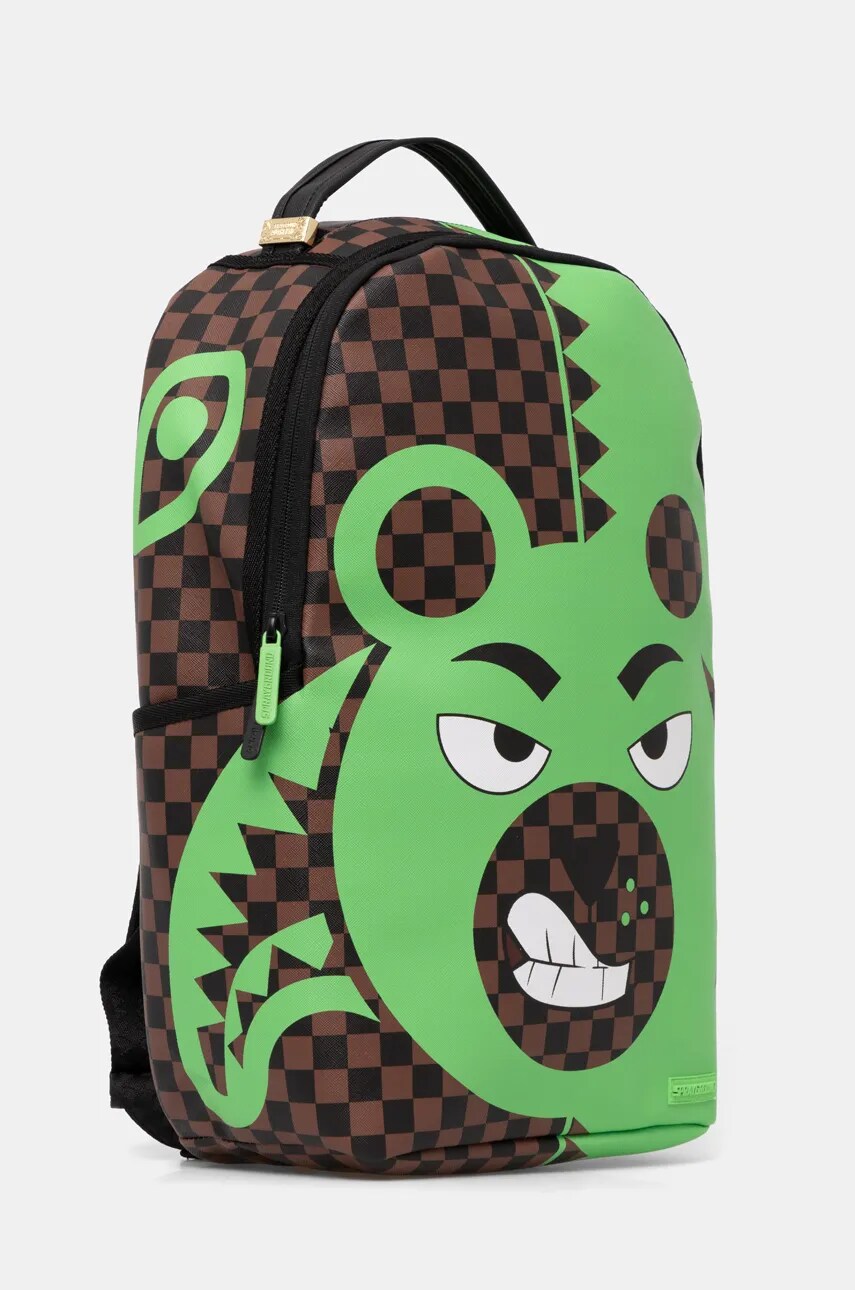 Рюкзак Sprayground колір коричневий великий візерунок 910B6730NSZ