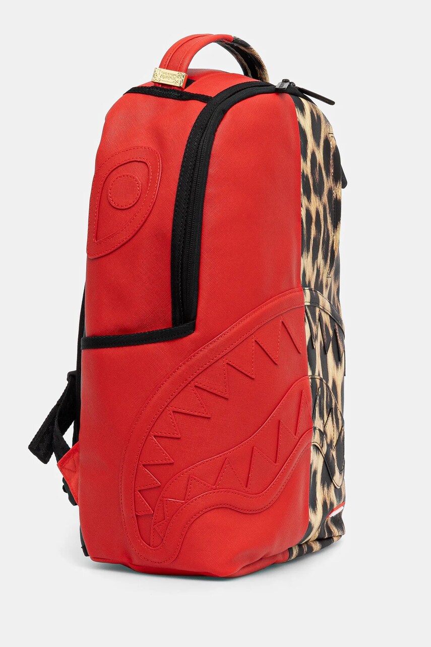 Рюкзак Sprayground колір червоний великий візерунок 910B6085NSZ
