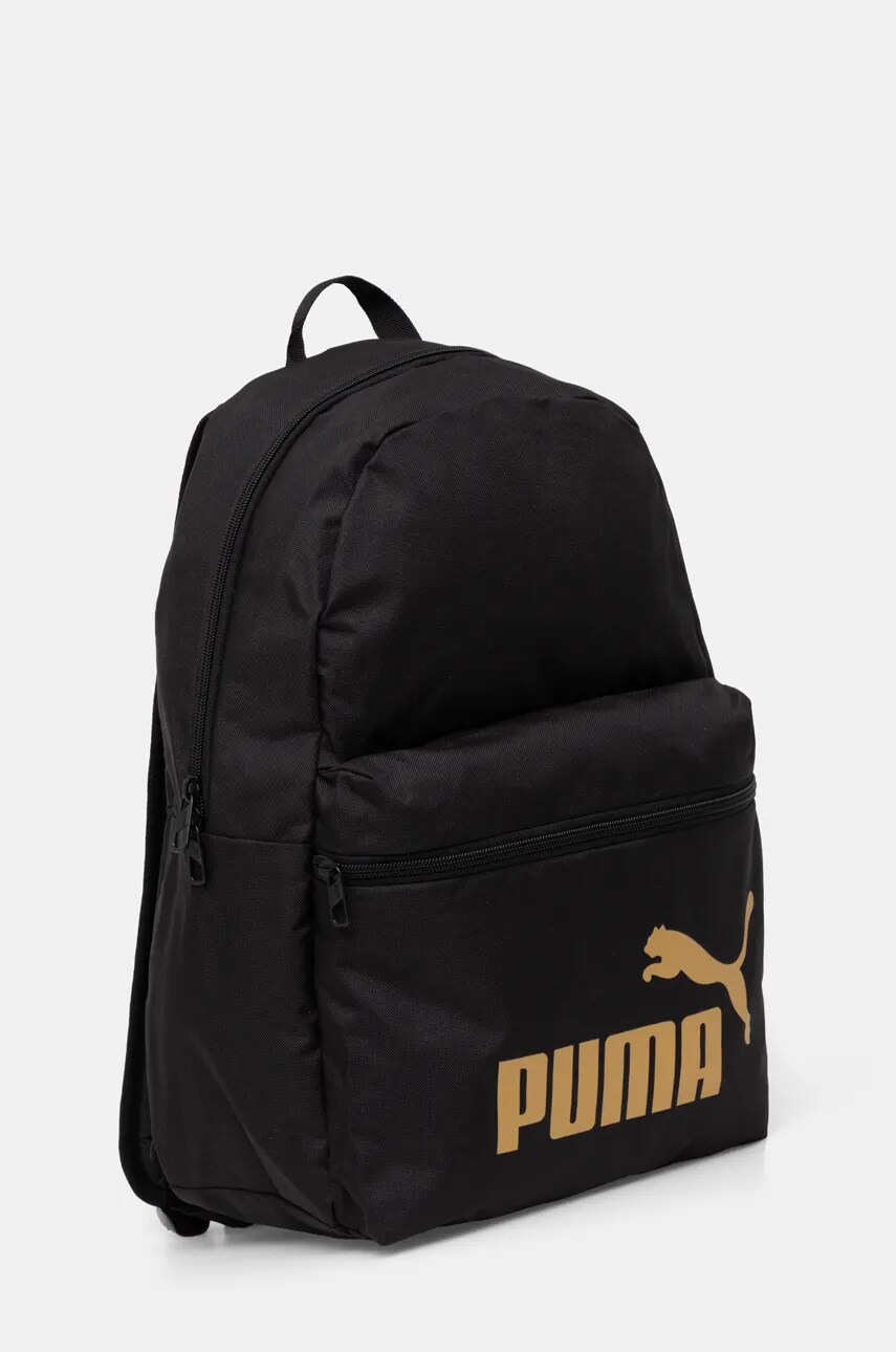 Рюкзак Puma колір чорний великий з принтом 91164