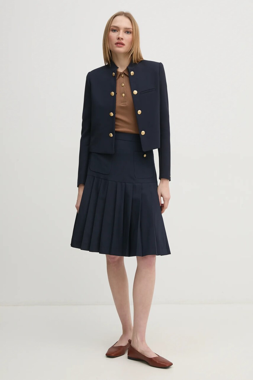 Поло Tommy Hilfiger жіноче колір коричневий WW0WW44446